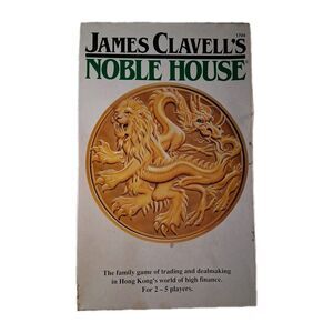 JAMES CLAVELL'S NOBLE HOUSE Board Game FASA 1981 Never used